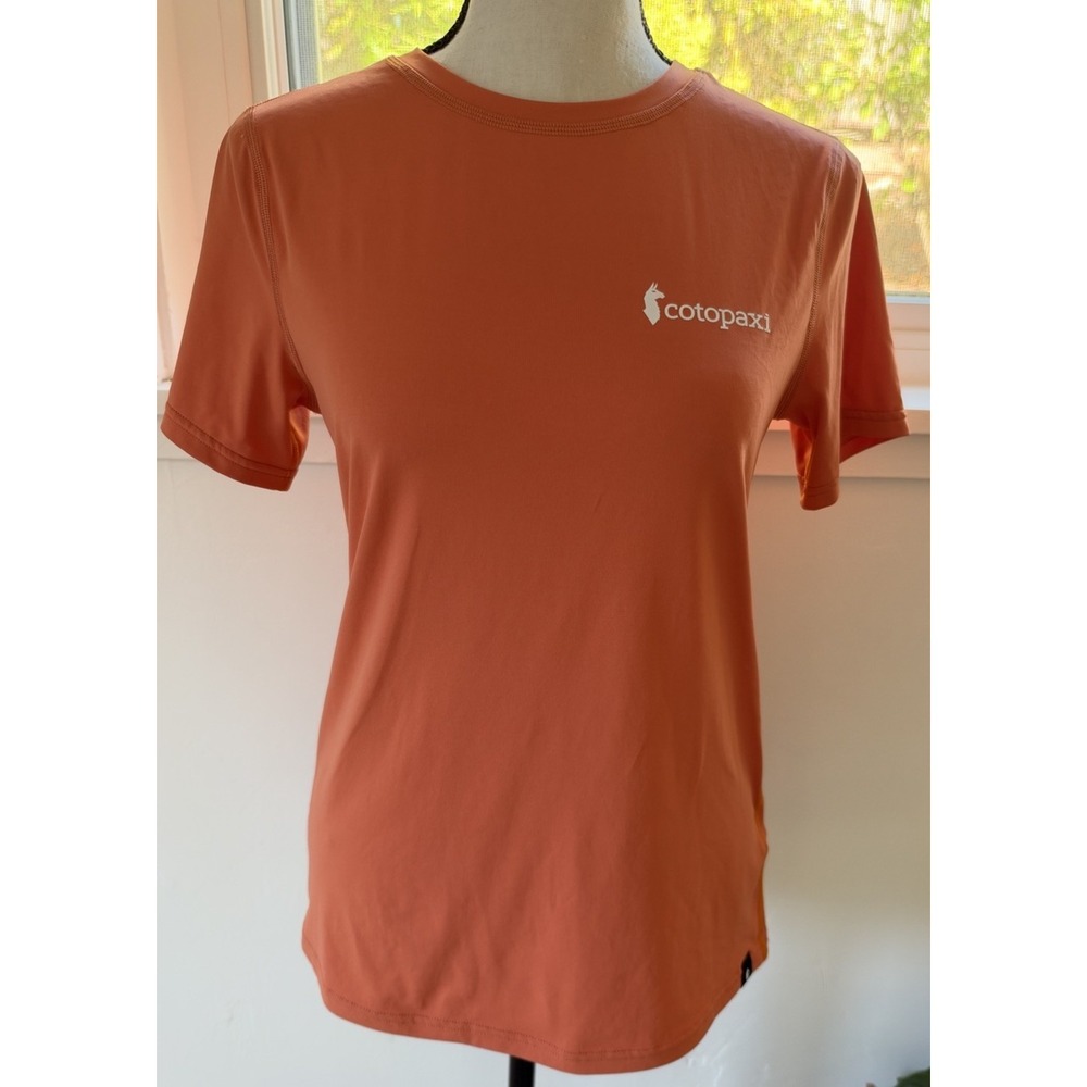 Cotopaxi T Shirt  Womens XS Orange Fino Tech
